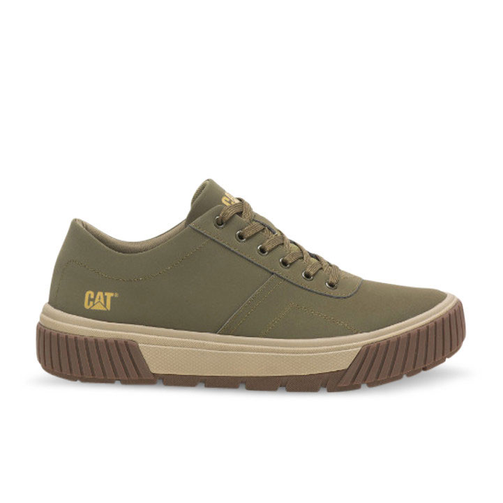 Caterpillar Amp Sneakers Heren Donkerolijfgroen Belgie | ANQIL-4083