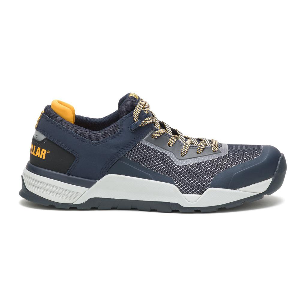 Caterpillar Bolt Alloy Neus Sneakers Heren Blauw Belgie | WJVOD-2690