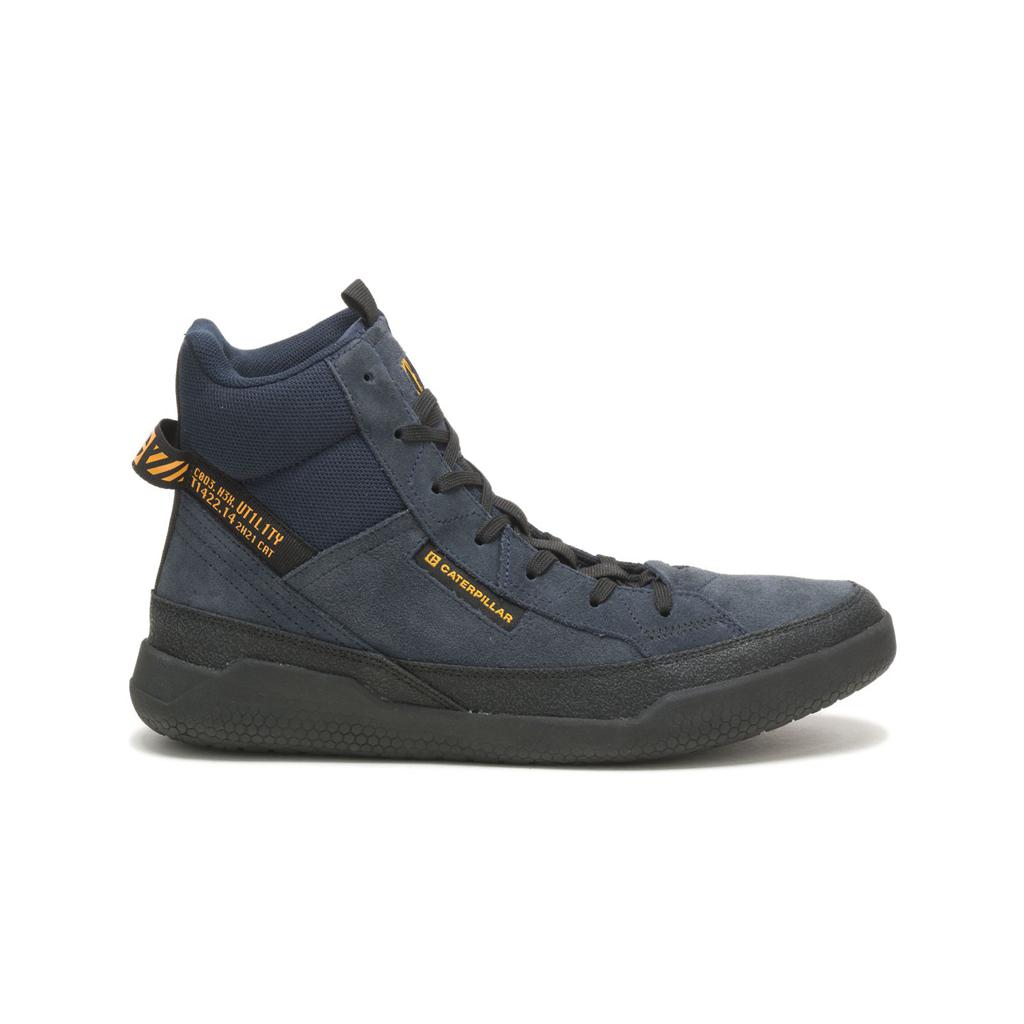 Caterpillar Code Hex Hi Utility Sneakers Dames Navy/Black Belgie | MVHIX-1934