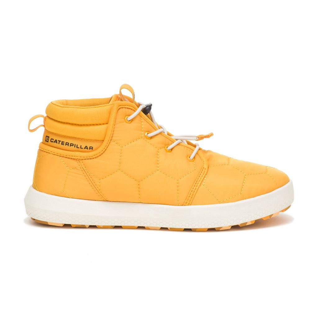 Caterpillar Code Scout Mid Sneakers Heren Geel Belgie | LATBM-3657