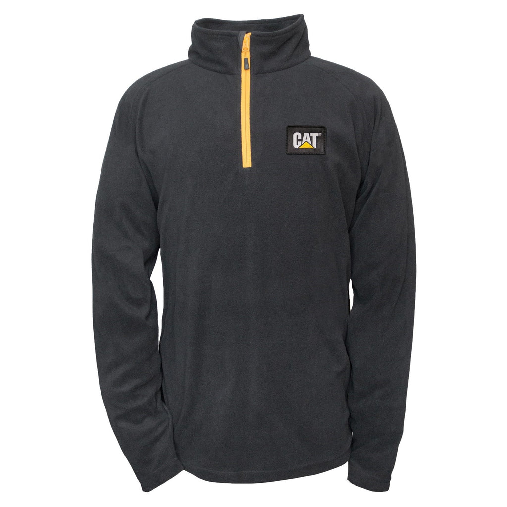 Caterpillar Concord Fleece Pullover Sweatshirts Heren Zwart Belgie | EQUKM-6850