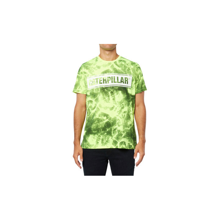 Caterpillar Connect Energy Aop T-shirts Dames Geel Belgie | ELABC-6534