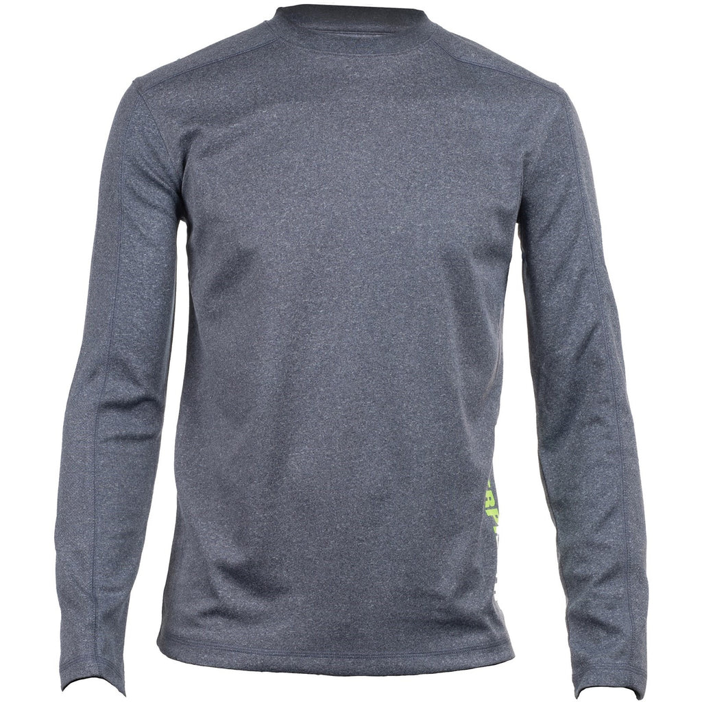 Caterpillar Coolmax Long Sleeve Heather T-shirts Heren Donkerblauw Belgie | CQSTW-2736