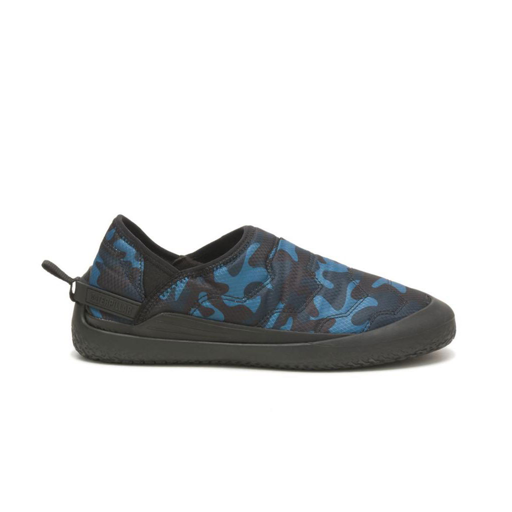 Caterpillar Crossover Slip Ons Dames Blauw Camo Belgie | EDFQX-0768