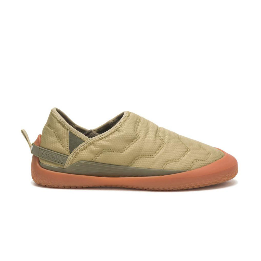 Caterpillar Crossover Slip Ons Heren Groen Belgie | NFRHQ-1076