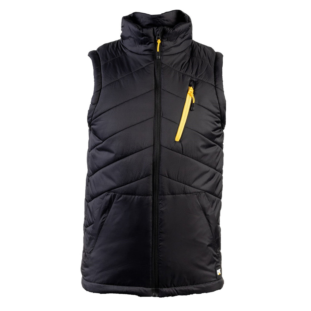 Caterpillar Essentials Body Warmer Geïsoleerde Vesten Heren Zwart Belgie | NCTDK-4763