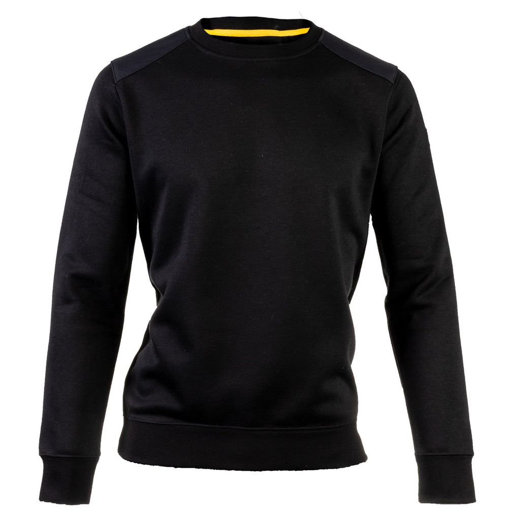 Caterpillar Essentials Crewneck Sweatshirts Heren Zwart Belgie | MYGPA-5840