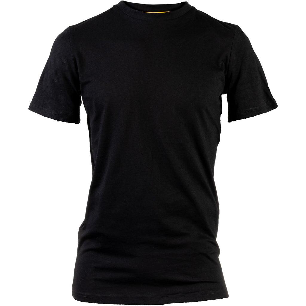 Caterpillar Essentials Kort-Sleeve T-shirts Heren Zwart Belgie | WFZGJ-0483