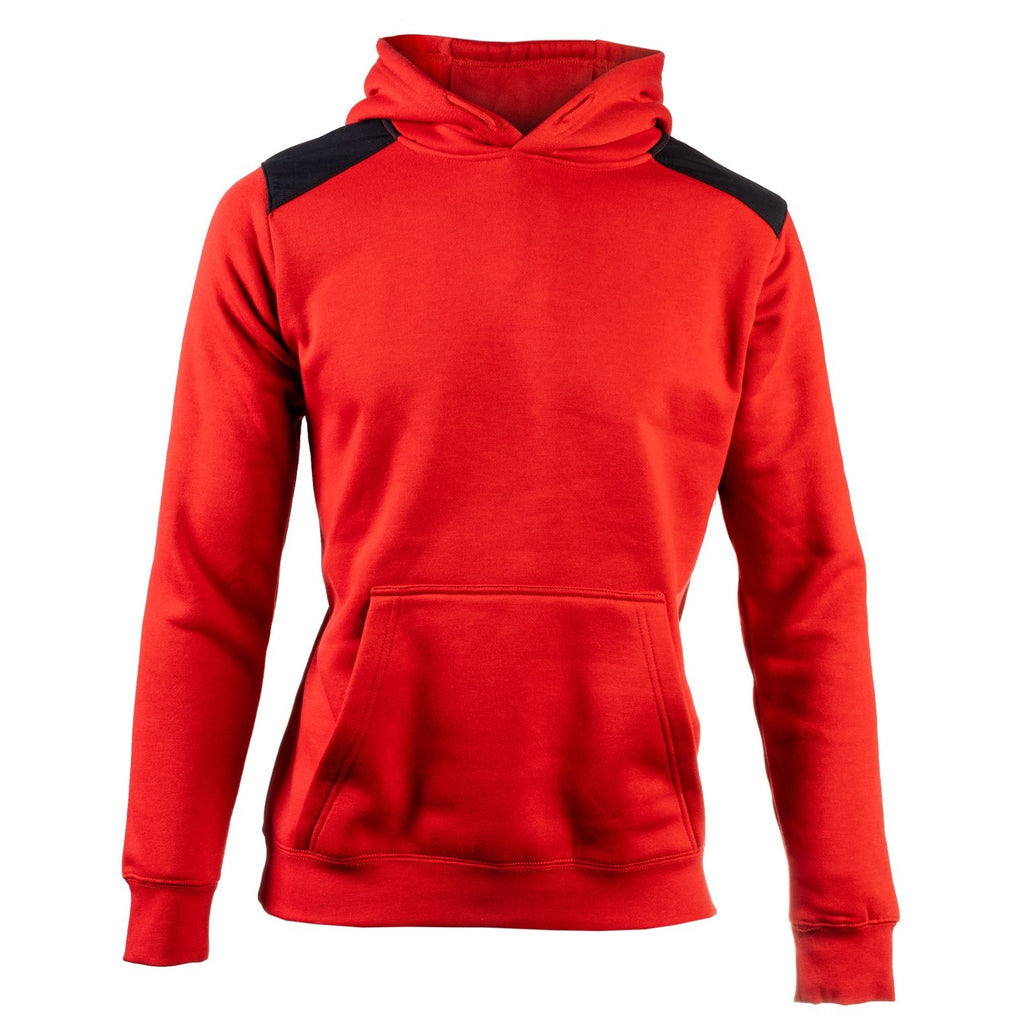 Caterpillar Essentials Met Capuchon Sweatshirts Heren Rood Belgie | VTIEP-1409