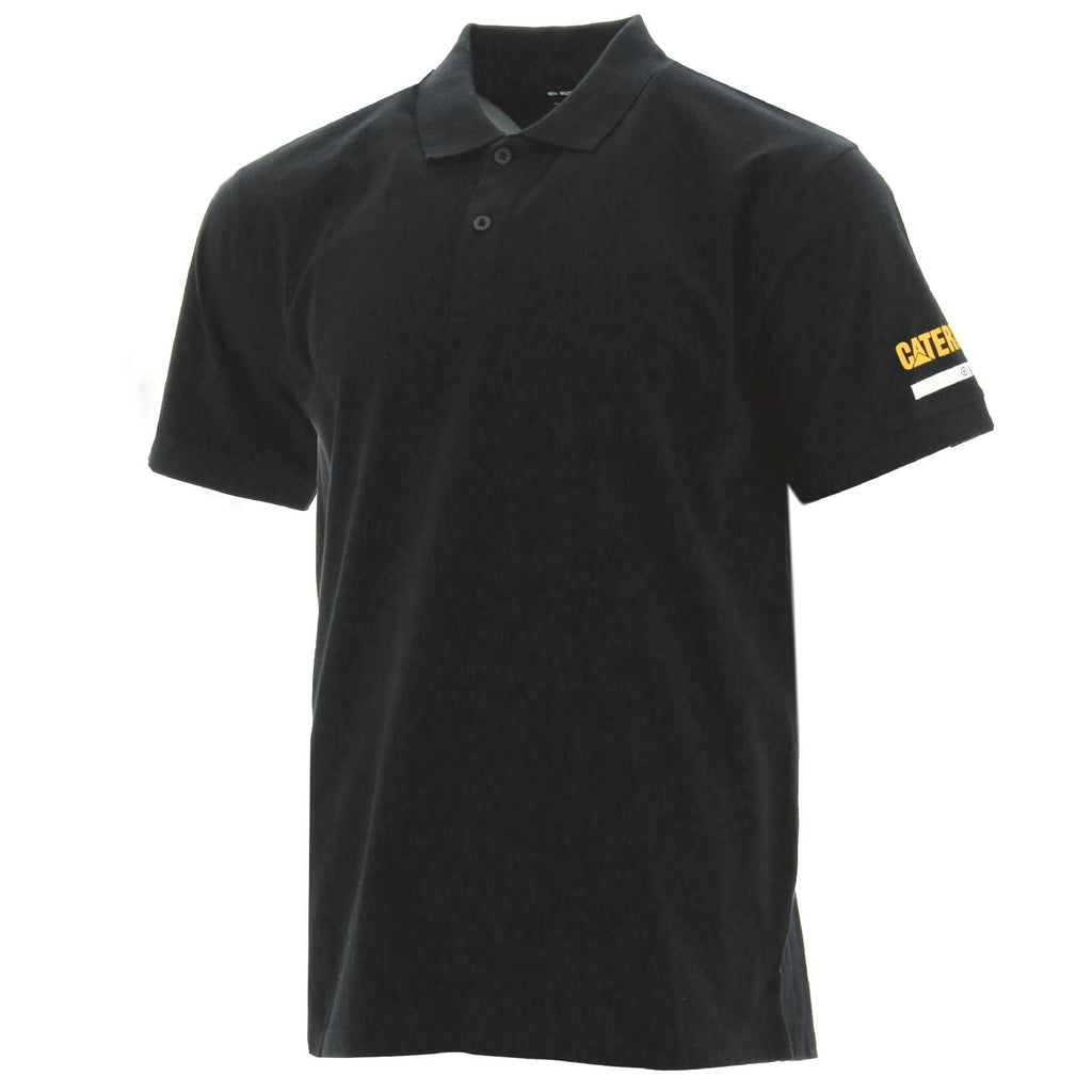 Caterpillar Essentials Polo Poloshirt Heren Zwart Belgie | QWIRN-5092