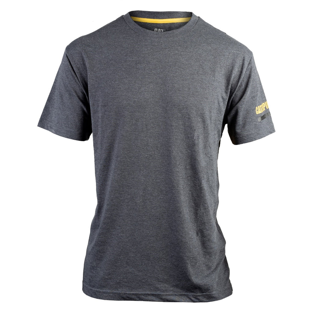 Caterpillar Essentials S/S T-shirts Heren Donkergrijs Belgie | SQOLA-2741