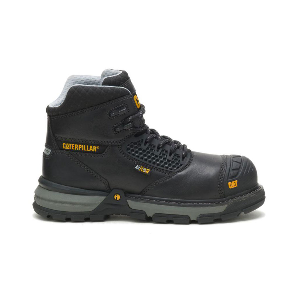 Caterpillar Excavator Superlite Cool Carbon Composite Neus Werklaarzen Dames Zwart Belgie | DNWLK-2571