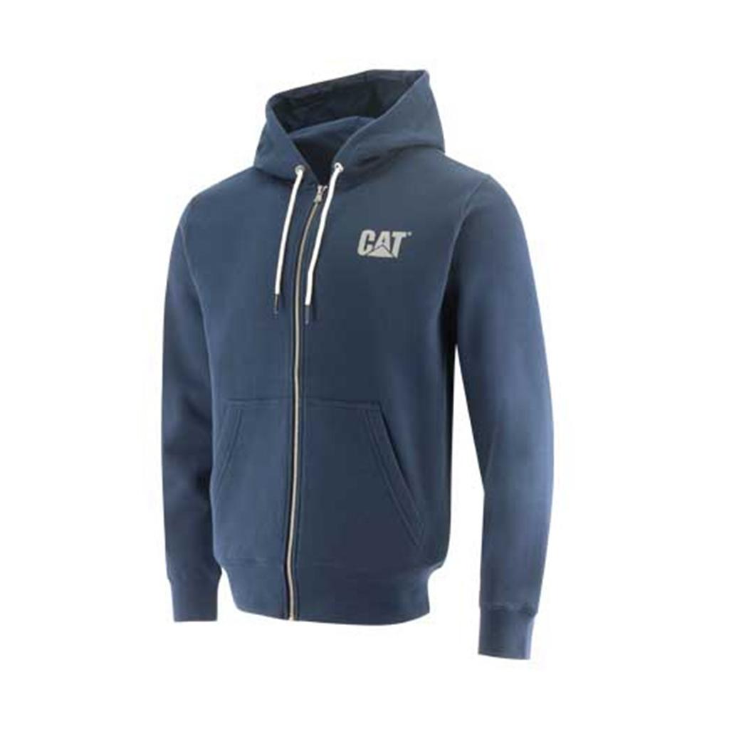 Caterpillar Foundation Fz Dm Met Capuchon Sweatshirt Sweatshirts Heren Blauw Belgie | FXGPU-3619