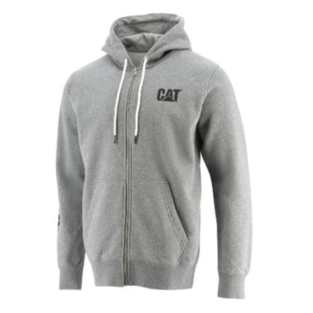 Caterpillar Foundation Fz Dm Met Capuchon Sweatshirt Sweatshirts Heren Donkergrijs Belgie | HMISR-0479