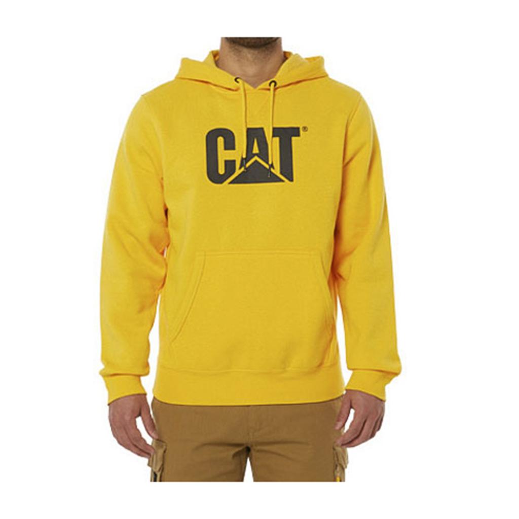 Caterpillar Foundation Met Capuchon Sweatshirt Sweatshirts Heren Geel Belgie | FRCMV-5296