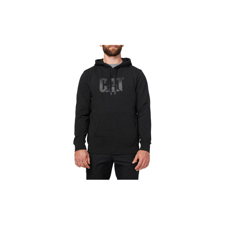 Caterpillar Foundation Met Capuchon Sweatshirts Heren Zwart Belgie | NYQRI-4795