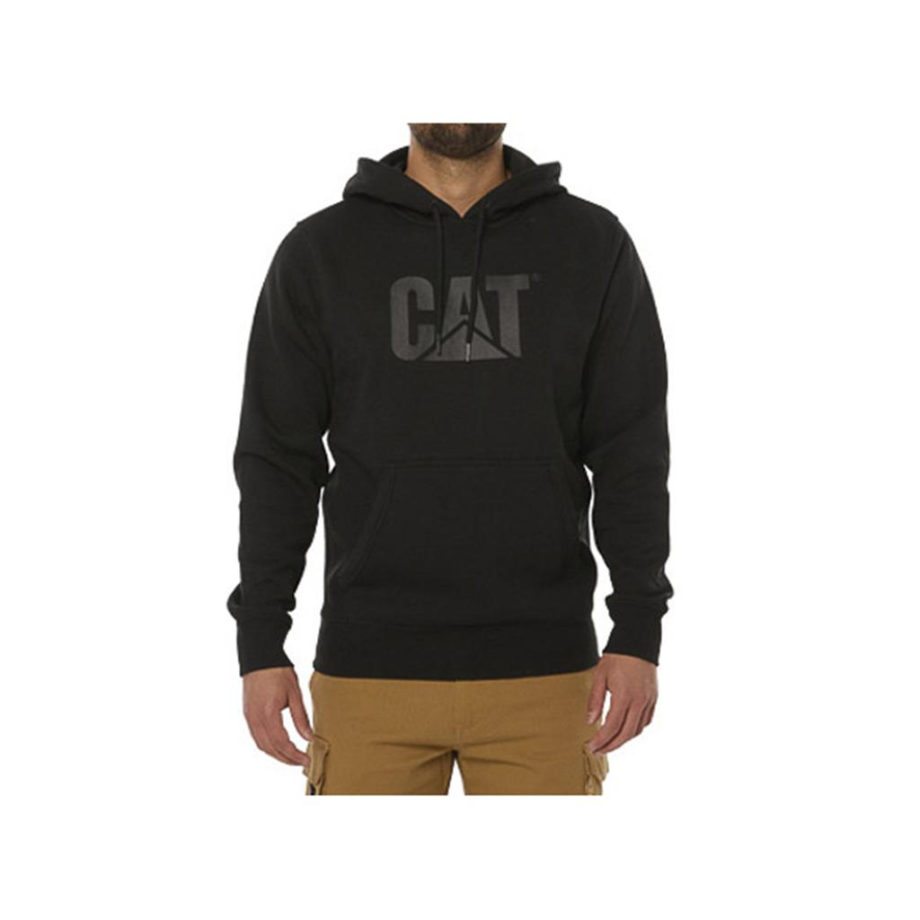 Caterpillar Foundation Met Capuchon Sweatshirt Sweatshirts Heren Zwart Belgie | ZHKRW-3582