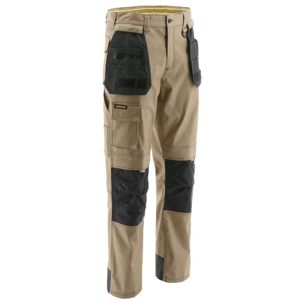 Caterpillar H2o Defender Broek Heren Donkerbeige Belgie | BOSMC-3456