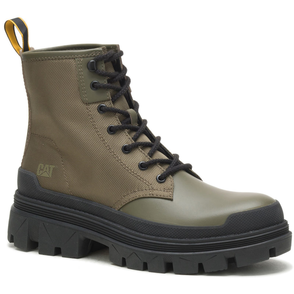 Caterpillar Hardwear Hi Olive Night Werklaarzen Heren Olijfgroen Belgie | AYWNZ-3648