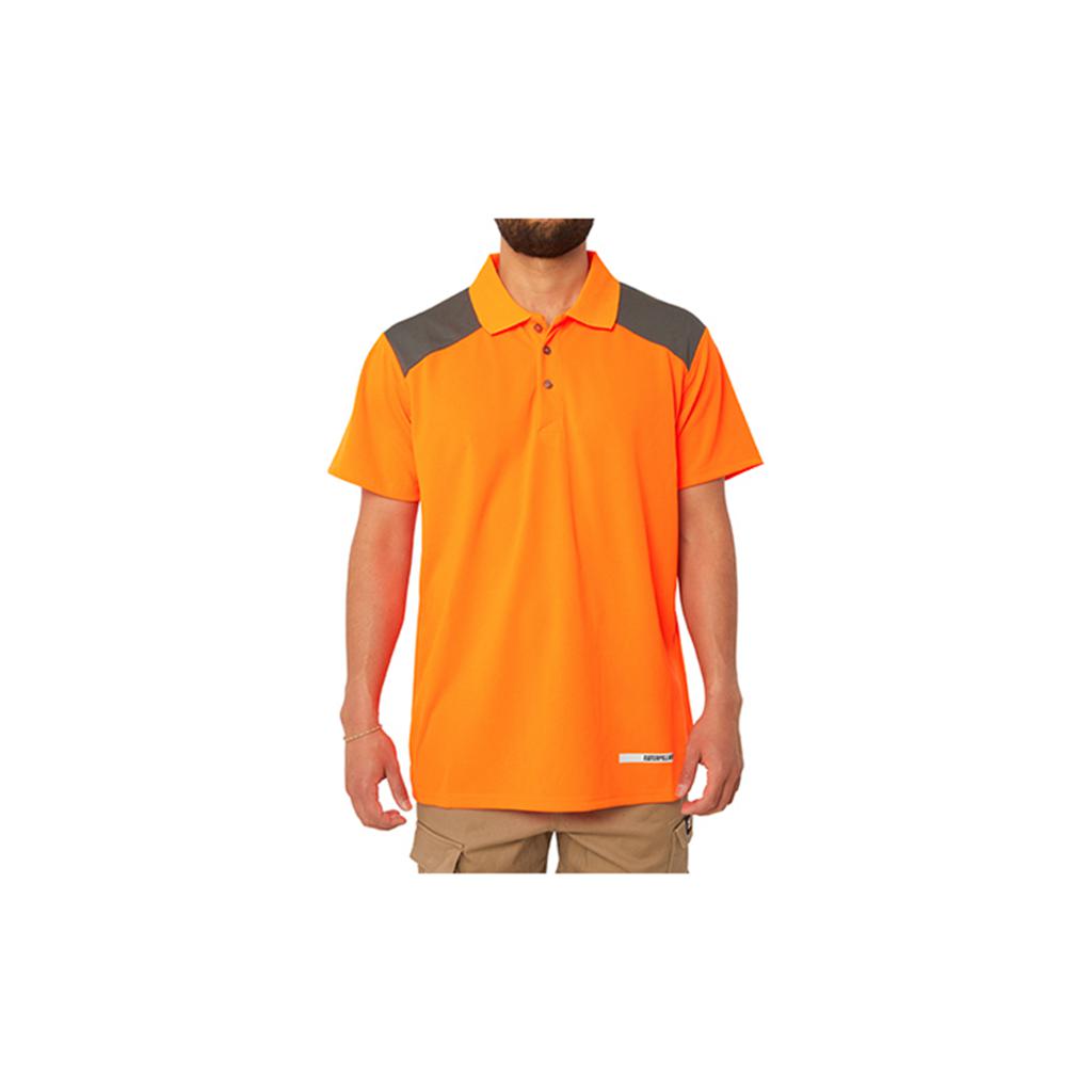 Caterpillar Hi Vis Performance T-Shirts Heren Oranje Belgie | LWQIM-9065