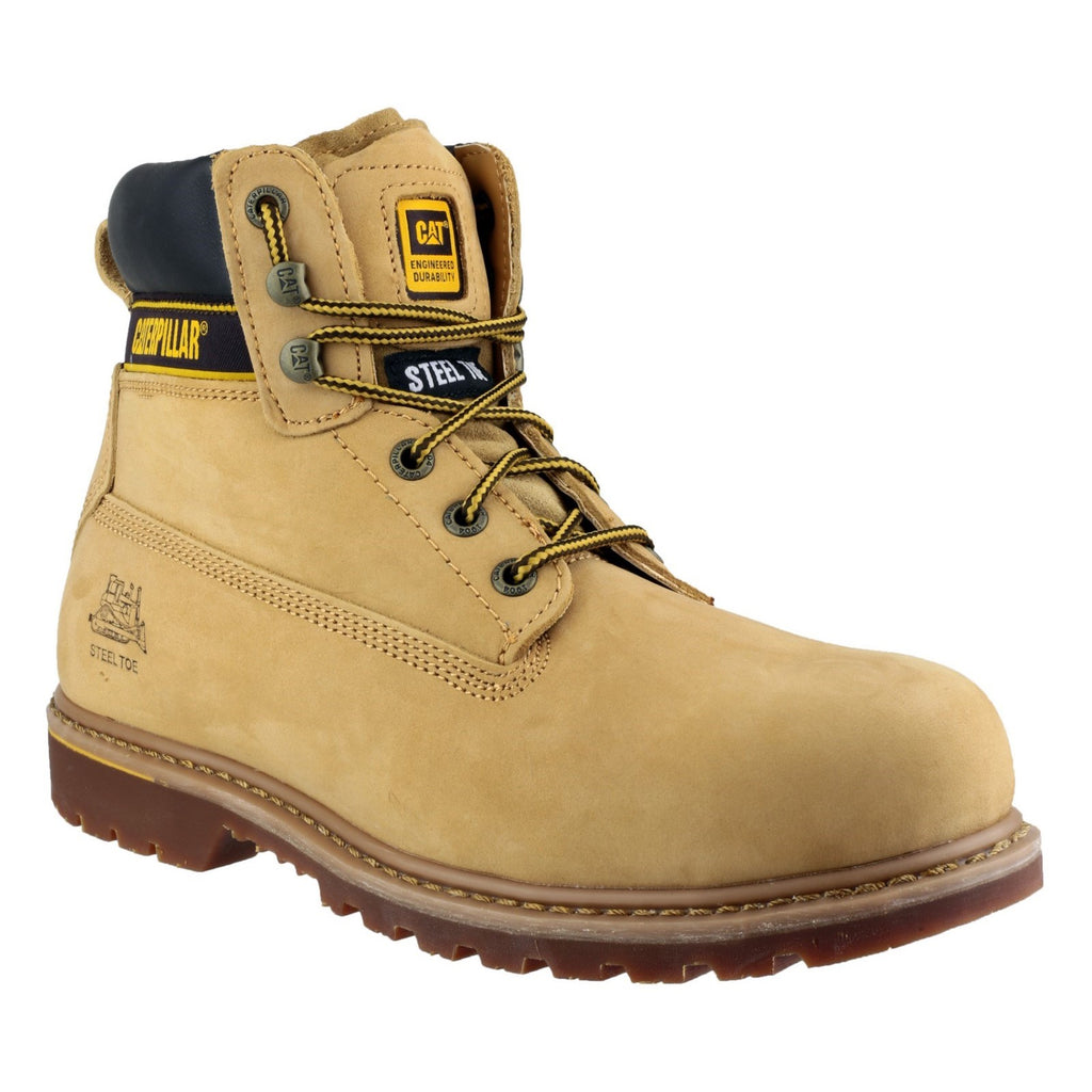 Caterpillar Holton Sb Goodyear Welted Safety Boots Heren Bruin Belgie | GLBXJ-6724