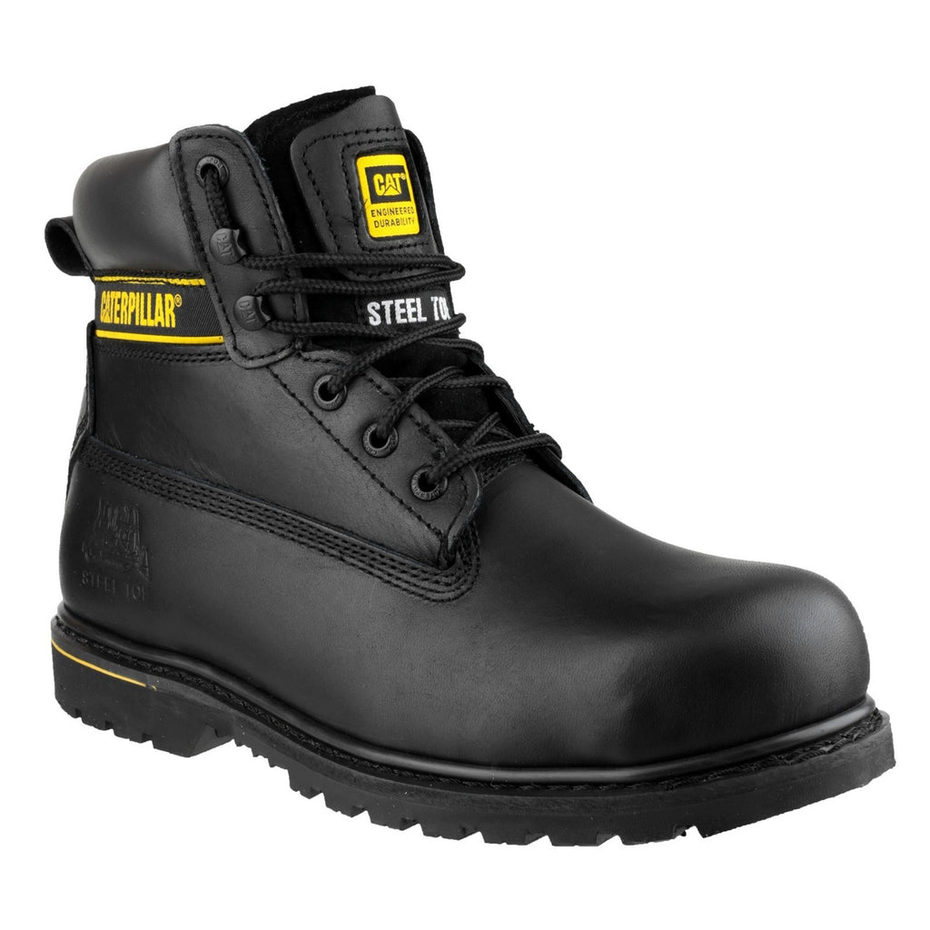 Caterpillar Holton Sb Goodyear Welted Safety Boots Heren Zwart Belgie | RSHOT-7304