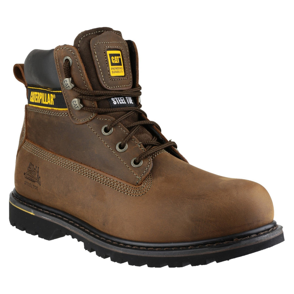 Caterpillar Holton Sb Goodyear Welted Safety Boots Heren Bruin Belgie | ZERBH-4827