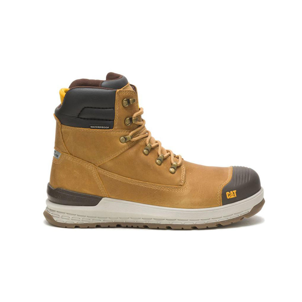 Caterpillar Impact Hiker Waterdichte Thinsulate™ Carbon Composite Neus Werklaarzen Heren Bruin Belgie | SYJAQ-1562