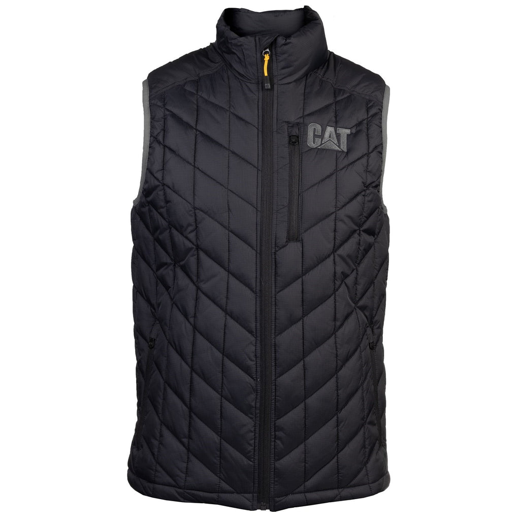 Caterpillar Insulated Charcoal Geïsoleerde Vesten Heren Zwart Belgie | YKJBQ-8564