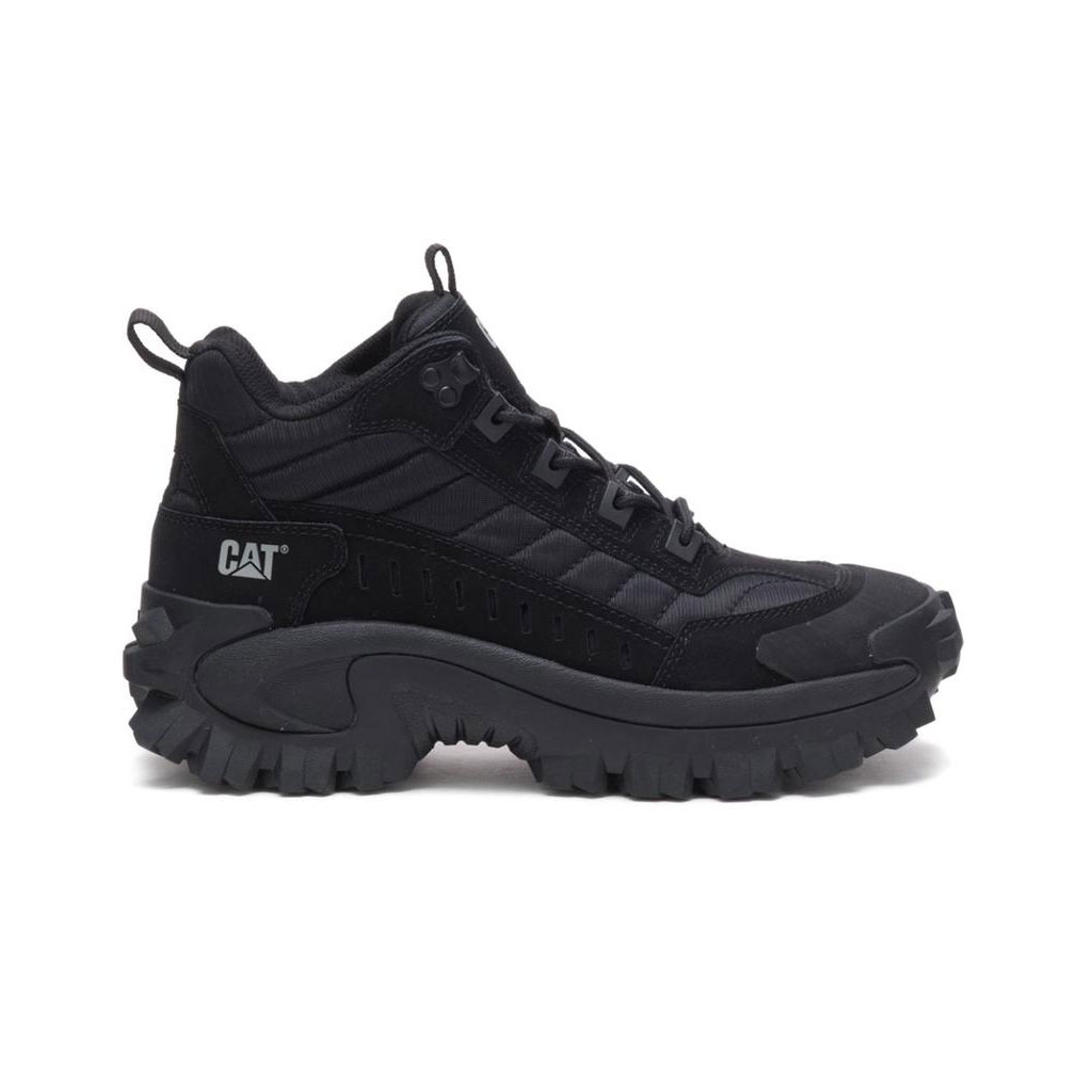 Caterpillar Intruder Mid Sneakers Dames Zwart Belgie | WGTPX-3972