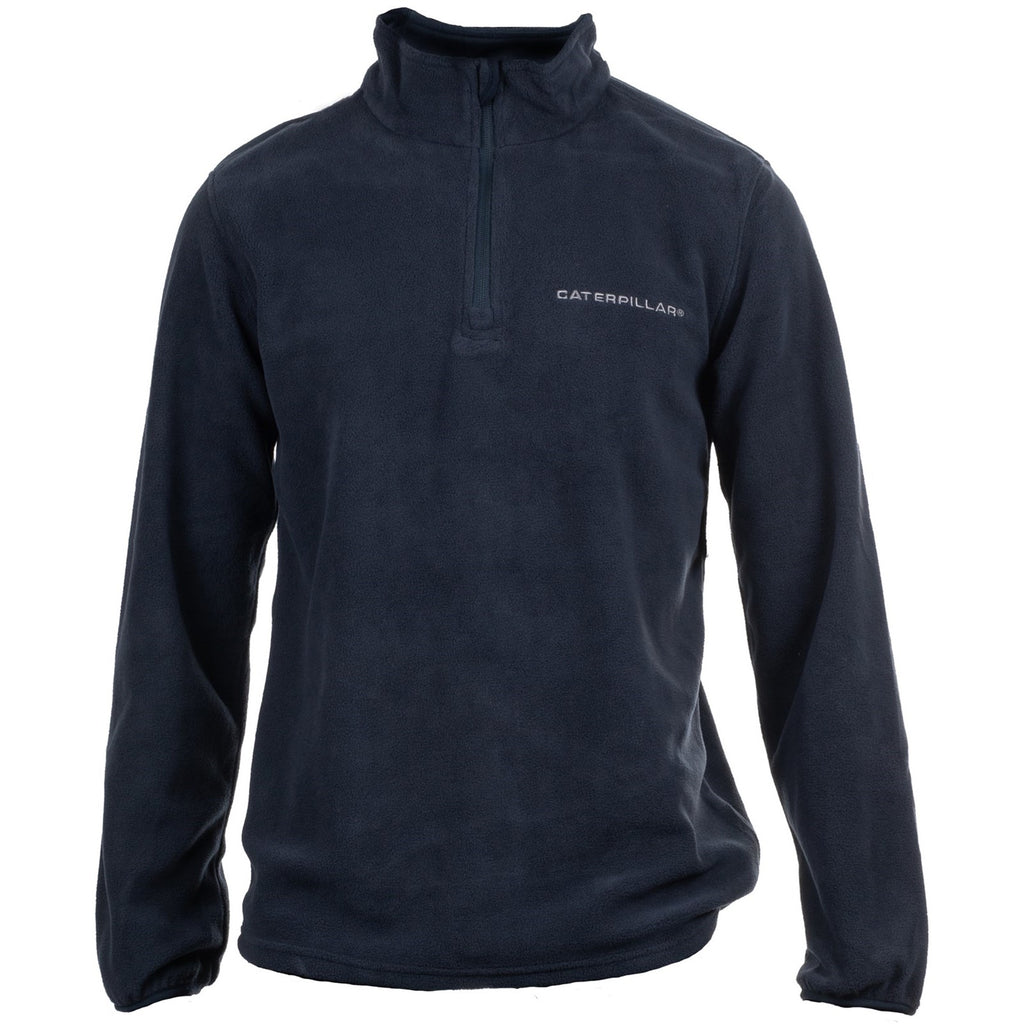 Caterpillar Microfleece Quarter Zip Fleeces Heren Donkerblauw Belgie | MUGZB-6590