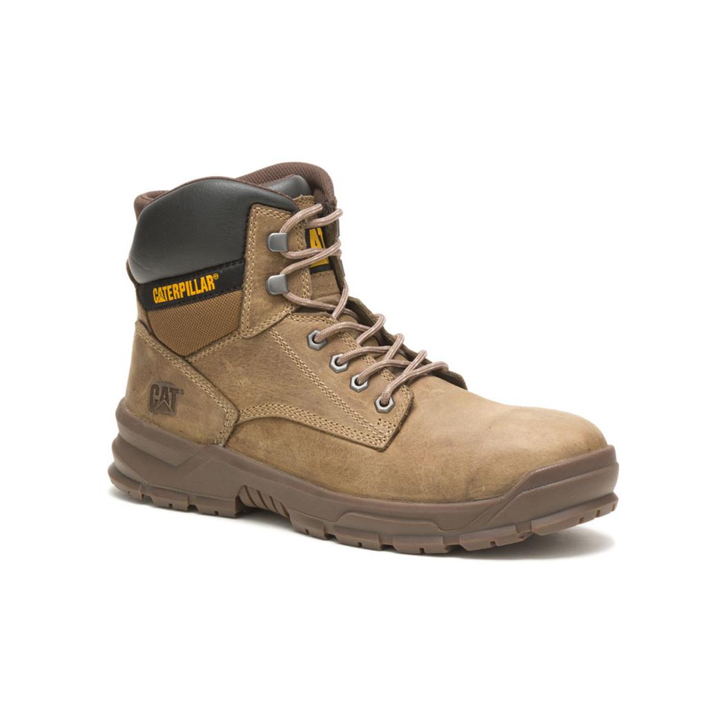 Caterpillar Mobilize Alloy Neus Wandellaarzen Heren Khaki Belgie | JRVZM-7581