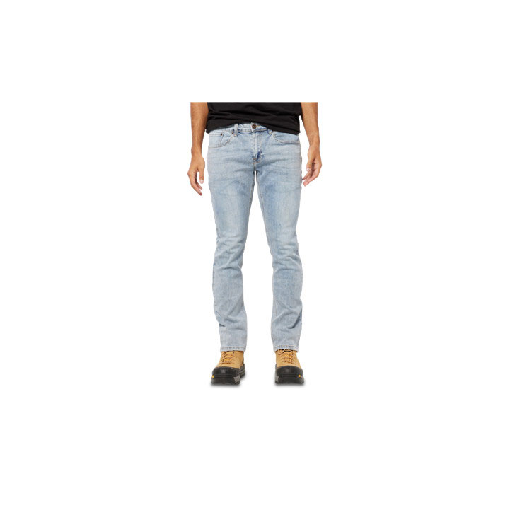 Caterpillar Ninety Eight Slim Jeans Heren Lichtturkoois Blauw Belgie | ISBJK-3182