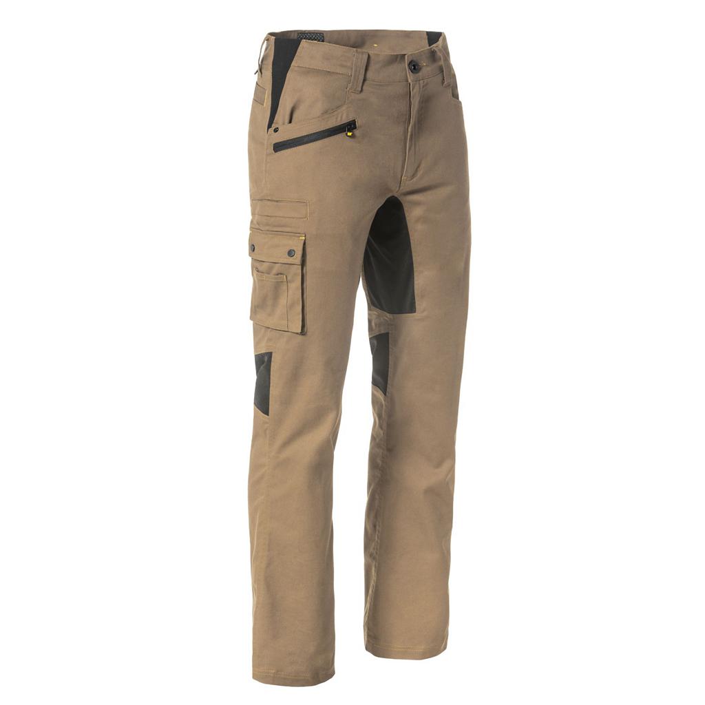 Caterpillar Operator Flex Broek Heren Khaki Belgie | RLYPO-6593