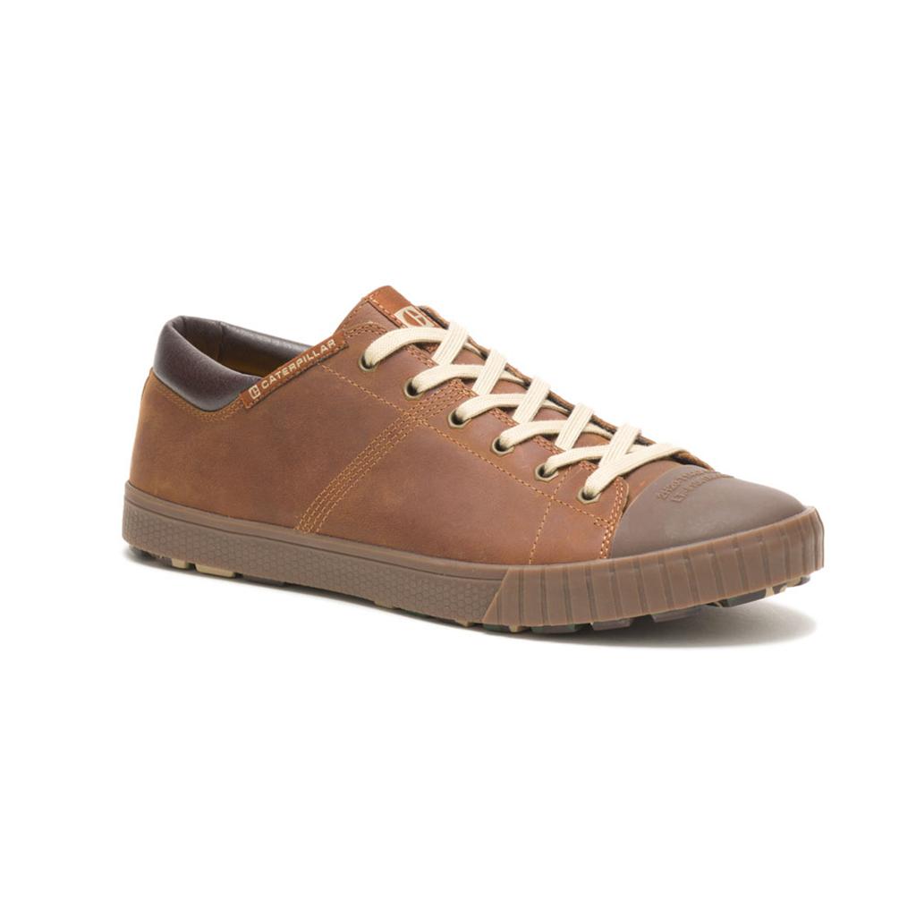 Caterpillar Passport Rubber Sneakers Dames Bruin Belgie | LXVKI-8915