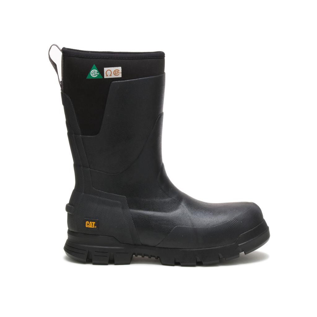 Caterpillar Stormers 11" Steel Neus Csa Regenlaarzen Dames Zwart Belgie | BIOPS-7986