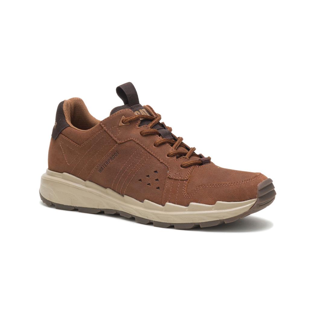 Caterpillar Stratify Lo Wp Sneakers Heren Coffee/Brown Belgie | GZAIT-2487