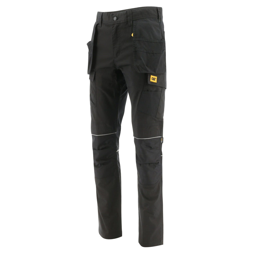 Caterpillar Stretch Pocket Broek Heren Zwart Belgie | MWSTL-1480