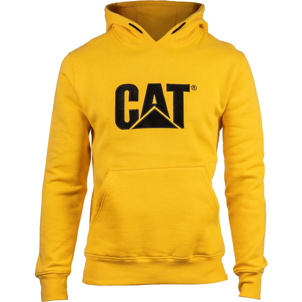 Caterpillar Trademark Met Capuchon/Black Sweatshirts Heren Geel Zwart Belgie | JEGAU-4831