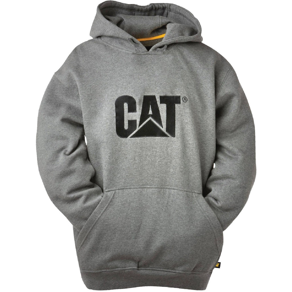 Caterpillar Trademark Met Capuchon Heather Sweatshirts Heren Grijs Belgie | NABHZ-3258