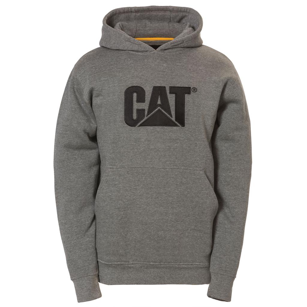 Caterpillar Trademark Met Capuchon Sweatshirts Heren Grijs Belgie | VRYSQ-8632