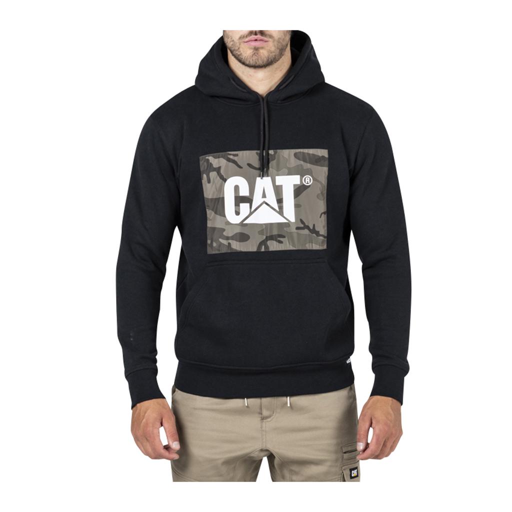 Caterpillar Trademark Sweatshirts Heren Zwart Belgie | MUJIQ-6075