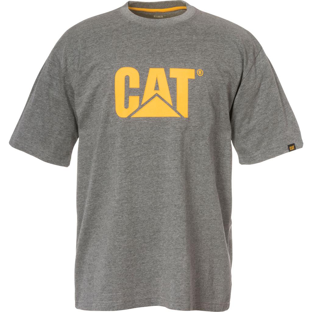 Caterpillar Trademark T-Shirts Heren Grijs Belgie | NUVRF-7623