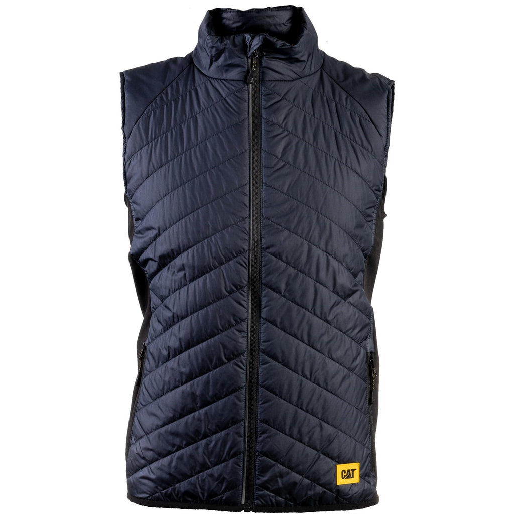 Caterpillar Trades Hybride Body Warmer Geïsoleerde Vesten Heren Donkerblauw Belgie | SEPOK-9731