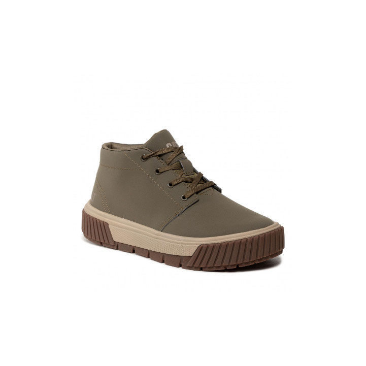 Caterpillar Amp Mid Sneakers Heren Donkerolijfgroen  Belgie |  RAMZW-9271