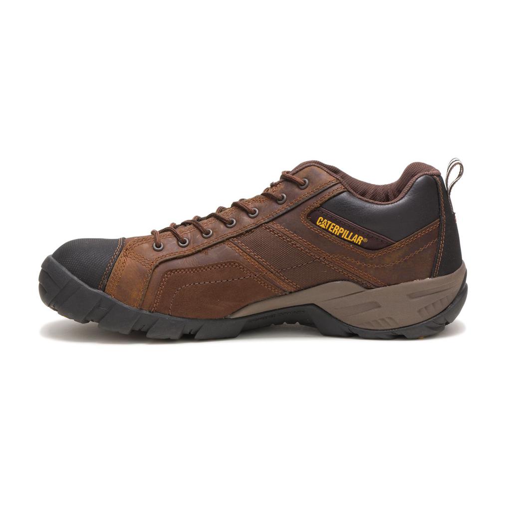 Caterpillar Argon Composite Neus Sneakers Heren Donkerbruin  Belgie |  ADFUZ-3047