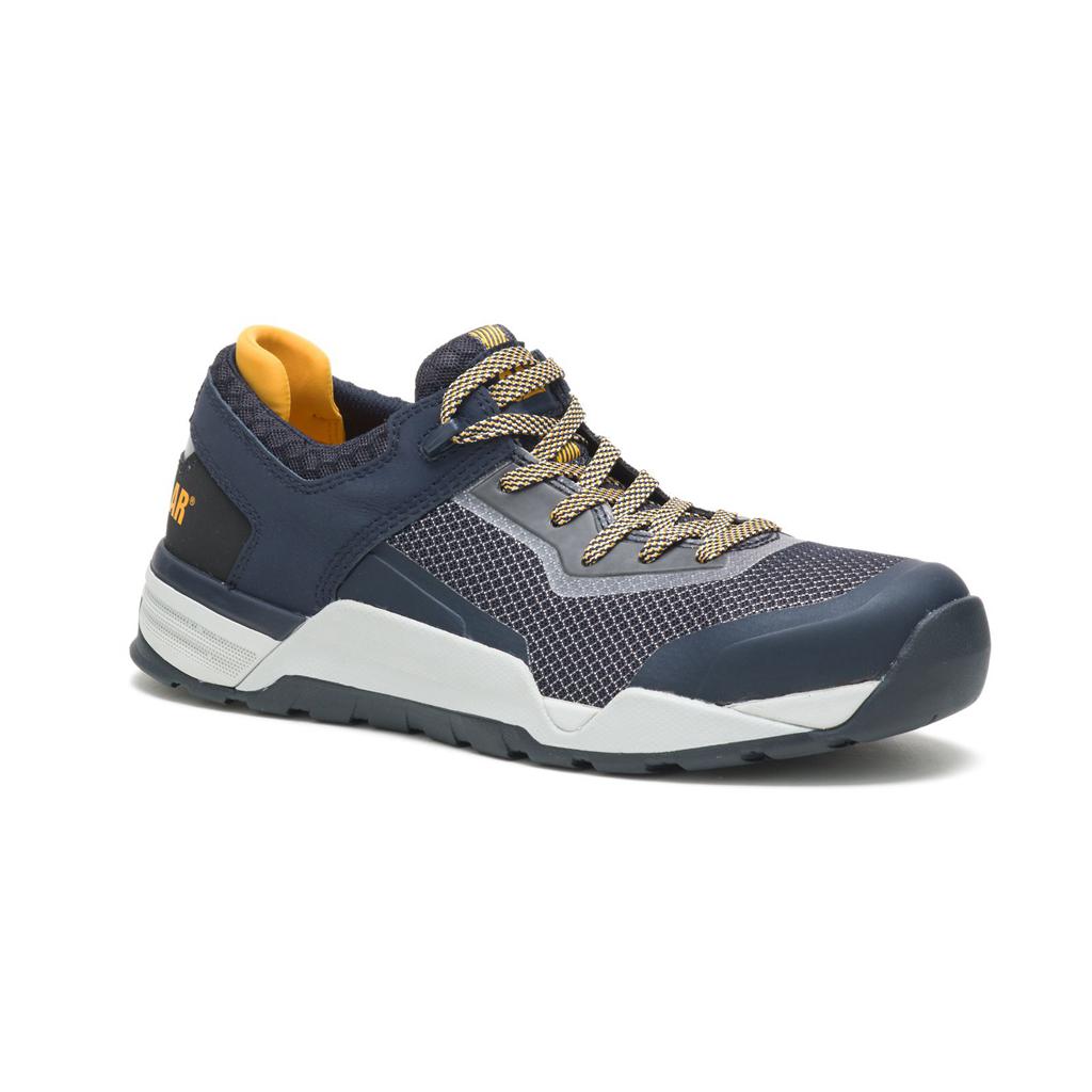 Caterpillar Bolt Alloy Neus Sneakers Heren Blauw  Belgie |  WJVOD-2690