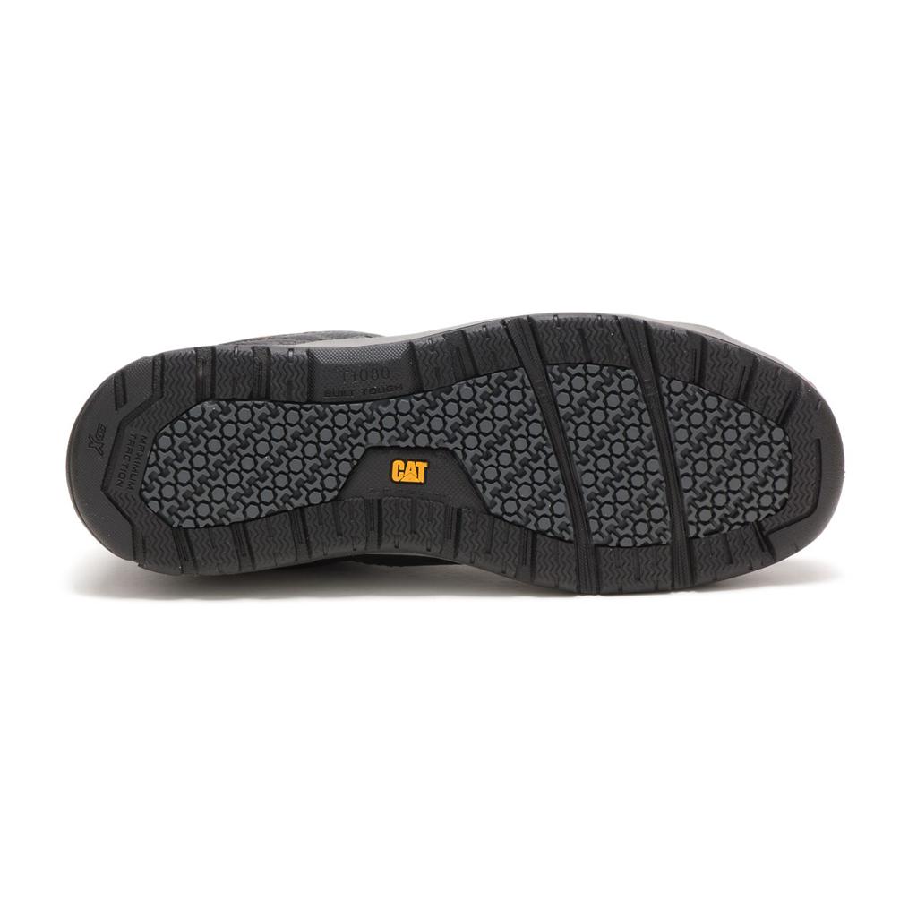 Caterpillar Brode Steel Neus Steel Toe Shoes Heren Zwart  Belgie |  MCYIA-3057