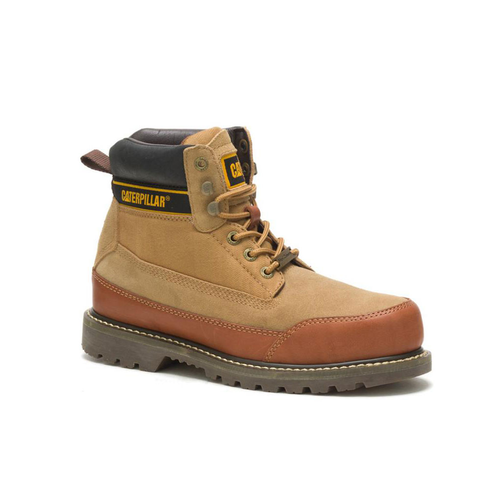 Caterpillar Cat Footwear X Nigel Cabourn Utah Vrijetijdslaarzen Dames Bruin  Belgie |  AVLFO-5109