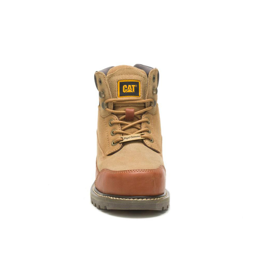 Caterpillar Cat Footwear X Nigel Cabourn Utah Vrijetijdslaarzen Dames Bruin  Belgie |  AVLFO-5109